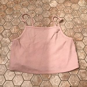 Light Pink cropped tank